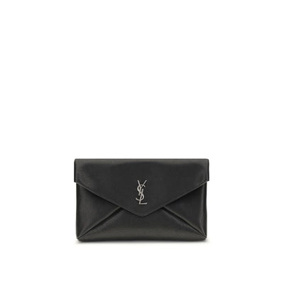 Saint Laurent Cassandre large envelope Clutch Bag Saint Laurent