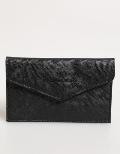 Michael Kors Black Saffiano Leather Envelope Holder Men's Accessory Wallet Michael Kors
