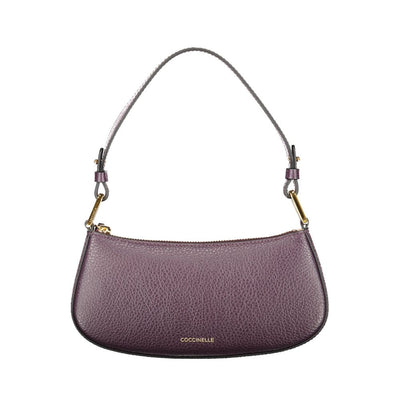 Coccinelle Purple Leather Women Handbag Coccinelle
