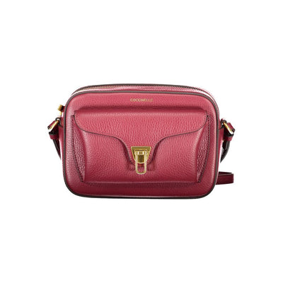 Coccinelle Purple Leather Women Handbag Coccinelle