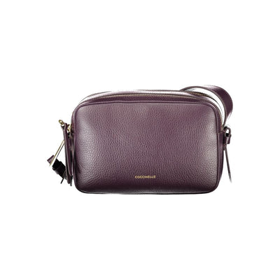 Coccinelle Purple Leather Women Handbag Coccinelle