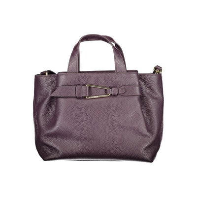 Coccinelle Purple Leather Women Handbag Coccinelle