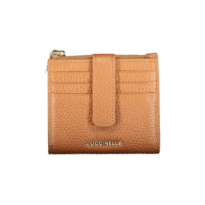 Coccinelle Brown Leather Women Wallet Coccinelle