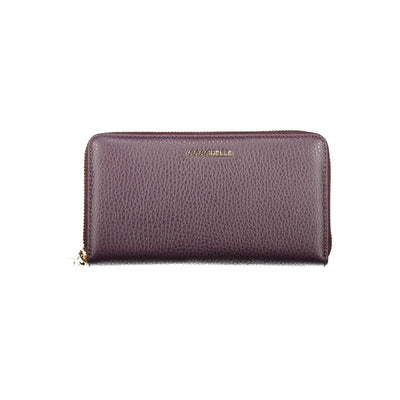 Coccinelle Purple Leather Women Wallet Coccinelle