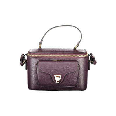 Coccinelle Purple Leather Women Handbag Coccinelle