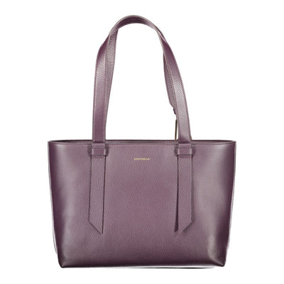 Coccinelle Purple Leather Women Handbag Coccinelle