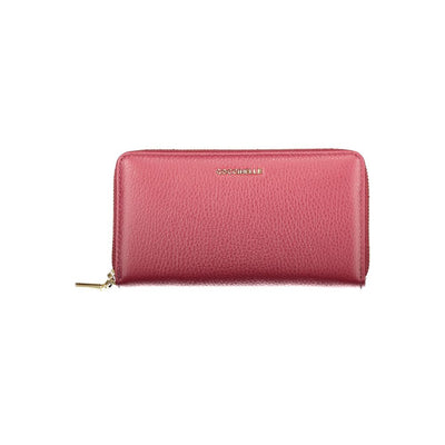 Coccinelle Purple Leather Women Wallet Coccinelle