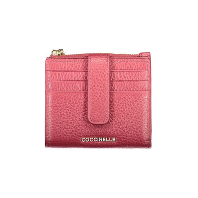 Coccinelle Purple Leather Women Wallet Coccinelle
