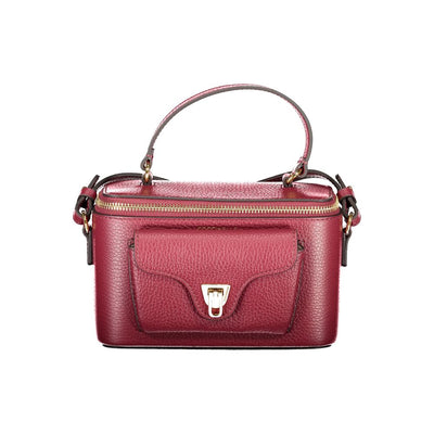 Coccinelle Purple Leather Women Handbag Coccinelle