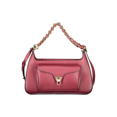 Coccinelle Purple Leather Women Handbag Coccinelle