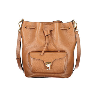 Coccinelle Brown Leather Women Handbag Coccinelle