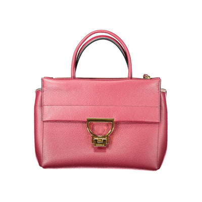Coccinelle Purple Leather Women Handbag Coccinelle