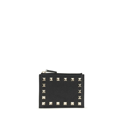 Valentino Garavani Rockstud Card Holder Valentino Garavani