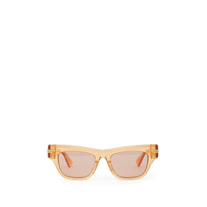 Bottega Veneta Orange Acetate Sunglass Bottega Veneta