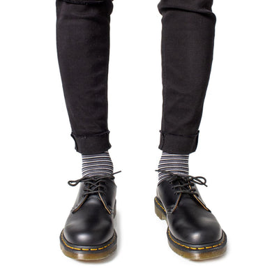 Dr. Martens Black Leather Oxfords And Derby Dr. Martens