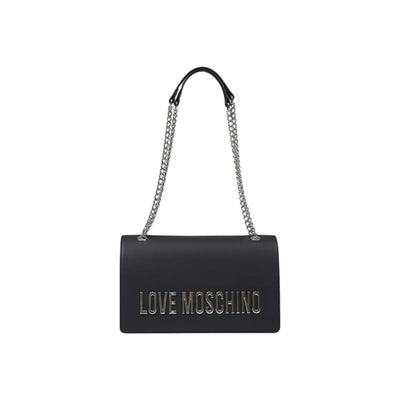 Love Moschino Gray Polyethylene Handbag Love Moschino