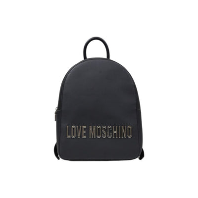 Love Moschino Gray Polyethylene Backpack Love Moschino