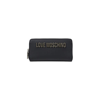 Love Moschino Gray Polyethylene Wallet Love Moschino