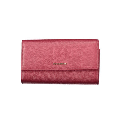 Coccinelle Red Leather Women Wallet Coccinelle