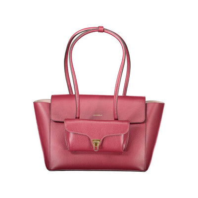Coccinelle Red Leather Women Handbag Coccinelle