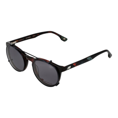 New Balance Brown Men Glasses Frame New Balance
