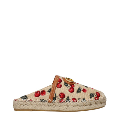Valentino Garavani Beige Raffia Slippers Sandals Valentino Garavani