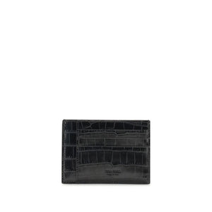 Tom Ford Croco leather Card Holder Tom Ford