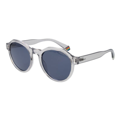 Polaroid Gray Unisex Sunglass Polaroid