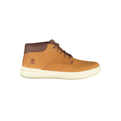 Timberland Brown Leather Men Sneaker Timberland