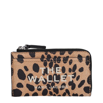 Marc Jacobs Brown Leather Wallets Marc Jacobs