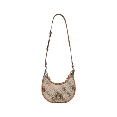 Guess Beige Polyester Handbag Guess