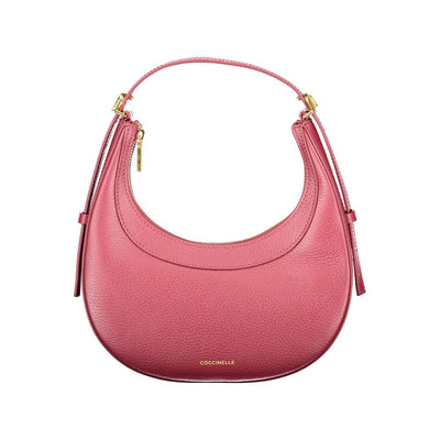 Coccinelle Purple Leather Handbag Coccinelle