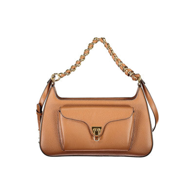 Coccinelle Brown Leather Handbag Coccinelle