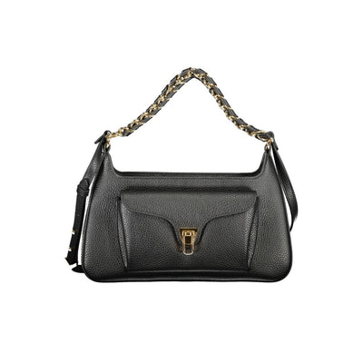 Coccinelle Black Leather Handbag Coccinelle