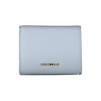 Coccinelle Blue Leather Wallet Coccinelle