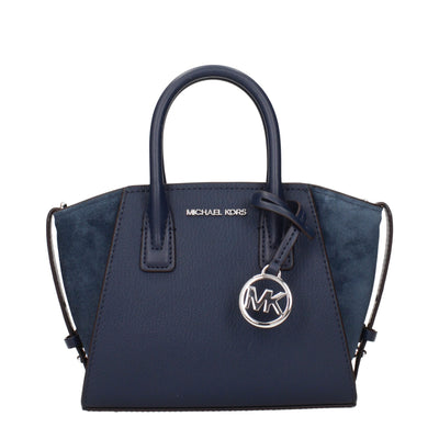 Michael Kors Blue Leather Handbags Michael Kors