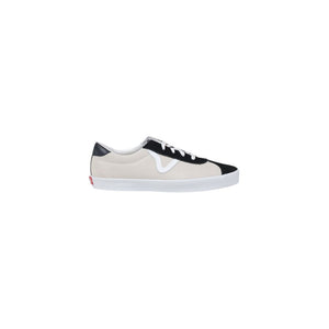 Vans Black And White Suede Leather Sneaker Vans