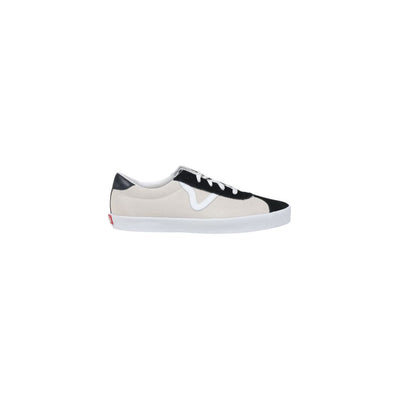 Vans Black And White Suede Leather Sneaker Vans