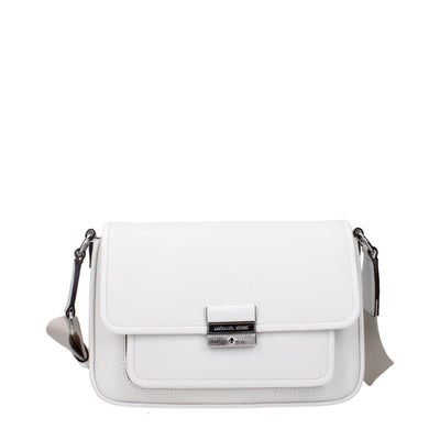 Michael Kors White Leather Crossbody Bags Michael Kors