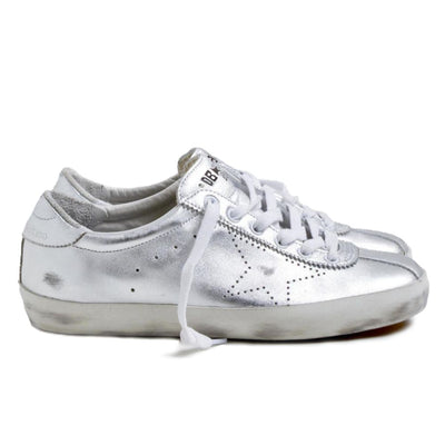 Golden Goose Gray Leather Sneaker Golden Goose